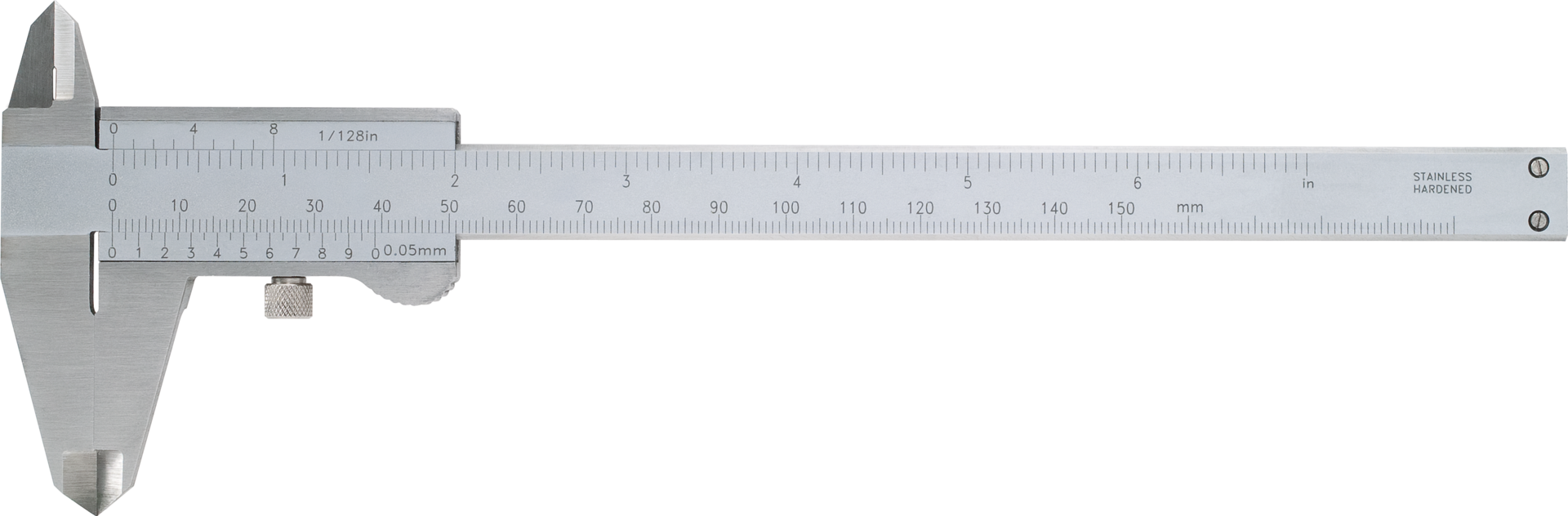 Taschenmessschieber Abl. 0,05mm DIN862A paralaxfrei Feststellschraube MB150mm Taschenmessschieber Abl. 0,05mm DIN862A paralaxfrei Feststellschraube MB150mm