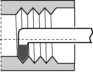Innengewindedrehmeißel HM rechts K10/20 WN283 L180mm S16mm
