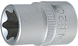 KS-Tools Stecknuss 1/2" TORX® L 38 mm E10