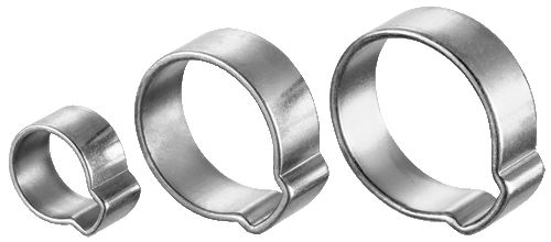 Ohrklemme Einohrklemme Standard Schlauch vergüteter Stahl ID 13,3mm 11-13mm