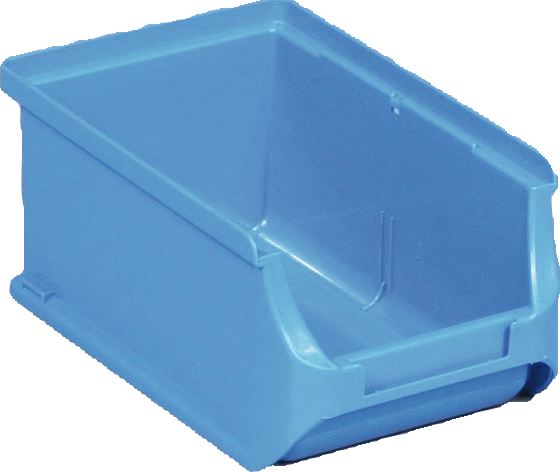 Lagersichtbox Polypropylen blau L160 x B102 x H75mm Gr.2 Lagersichtbox Polypropylen blau L160 x B102 x H75mm Gr.2