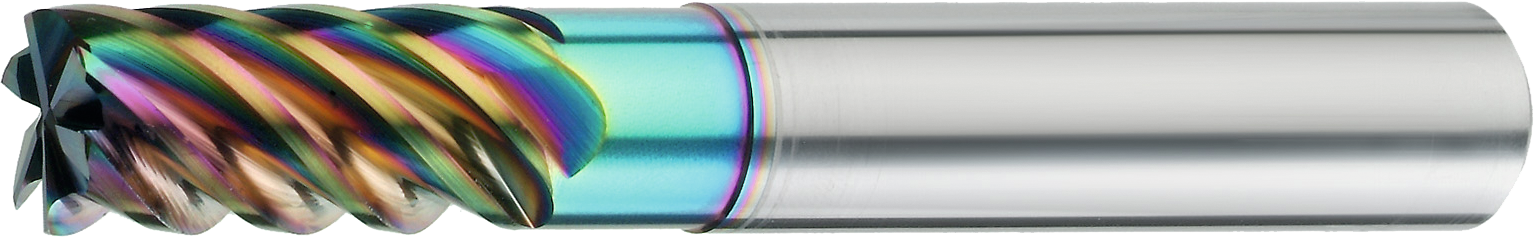 Schaftfräser Eckenradius VHM Spektral Z4 HPC/TSC Typ Alu WN/DIN6535-HA D3mm