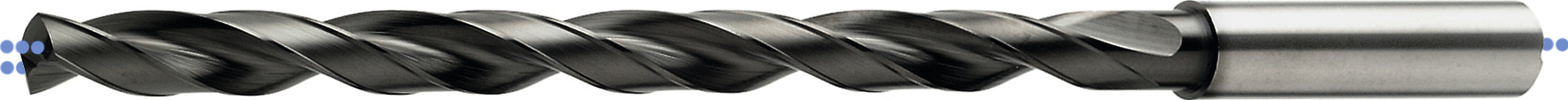Eyltool Premium Hochleistungsbohrer VHM EYL+ 12×D IK Typ U 140° Werksnorm DIN 6535-HA Ø2,5 mm