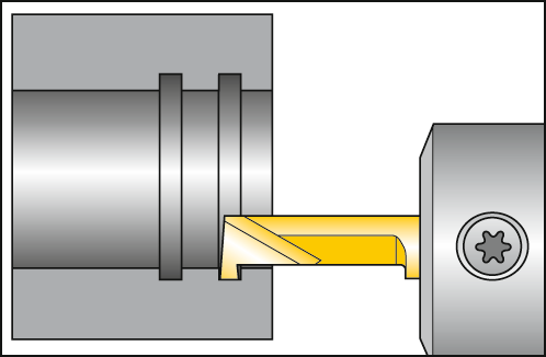 Stecheinsatz VHM "EYLMICRO" TiCN Dmin 5,2mm DSGB15 10x1mm