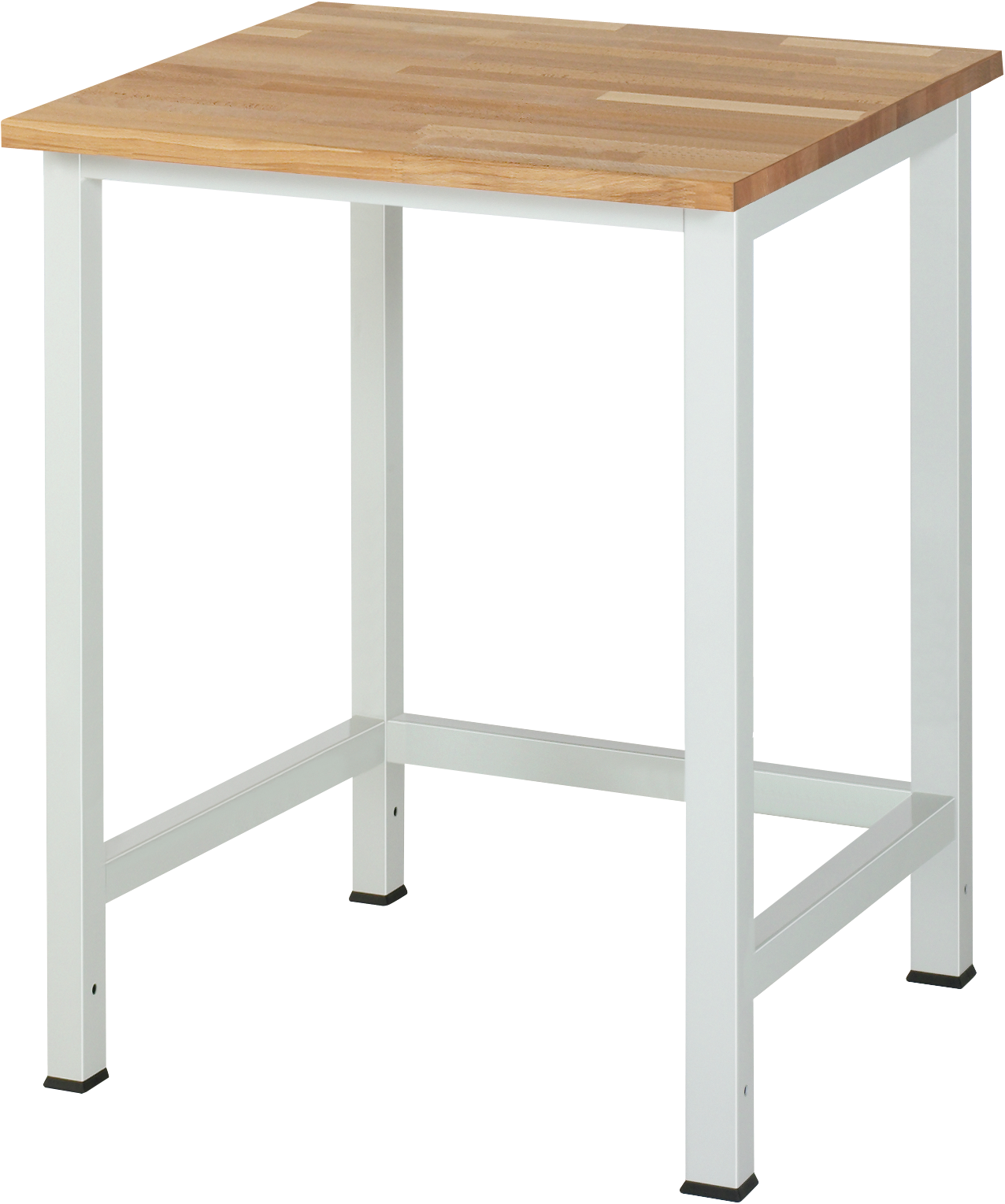 Werktisch Buchenplatte "EYL 3" Eyl-System R900-6 mit Ablageboden RAL7035 T800 x H825 x B1250mm