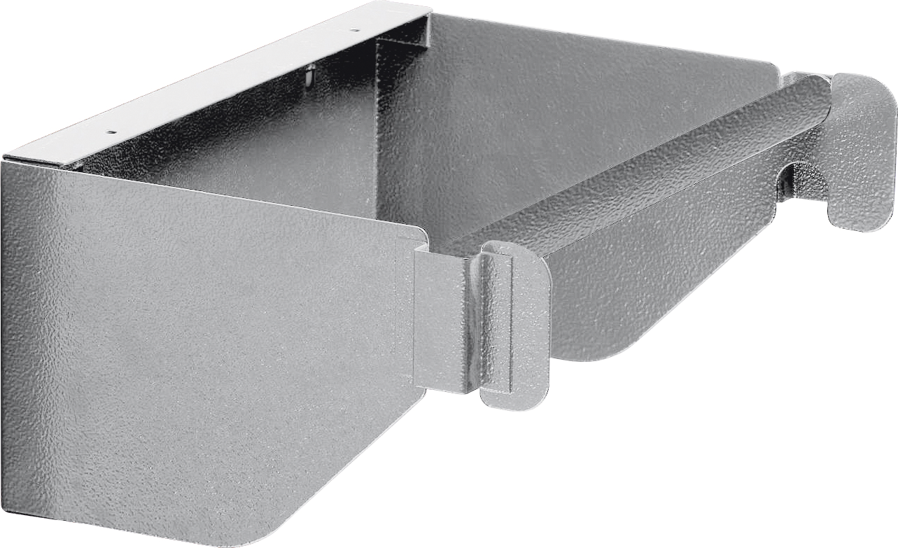 Werkzeughalter Lochplatten Papierrollenhalter B355 x T100mm Werkzeughalter Lochplatten Papierrollenhalter B355 x T100mm