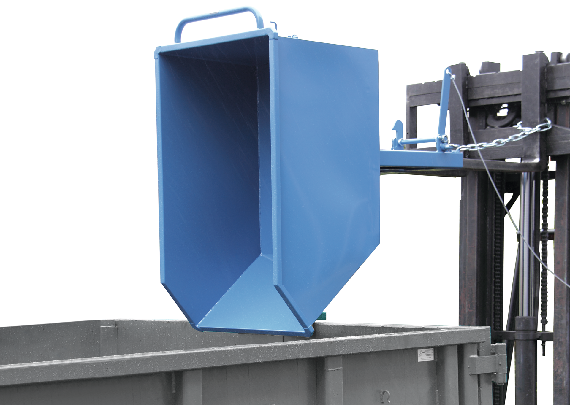 Kippbehälter Tragkraft 750kg L1315 x B690 x H580mm 300l