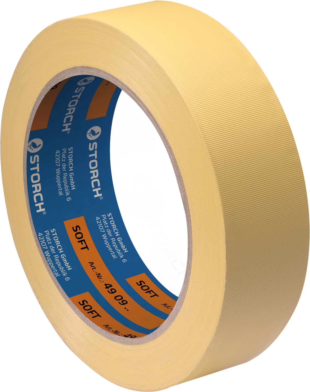 Putzerband PVC gelb L33m B50mm Putzerband PVC gelb L33m B50mm