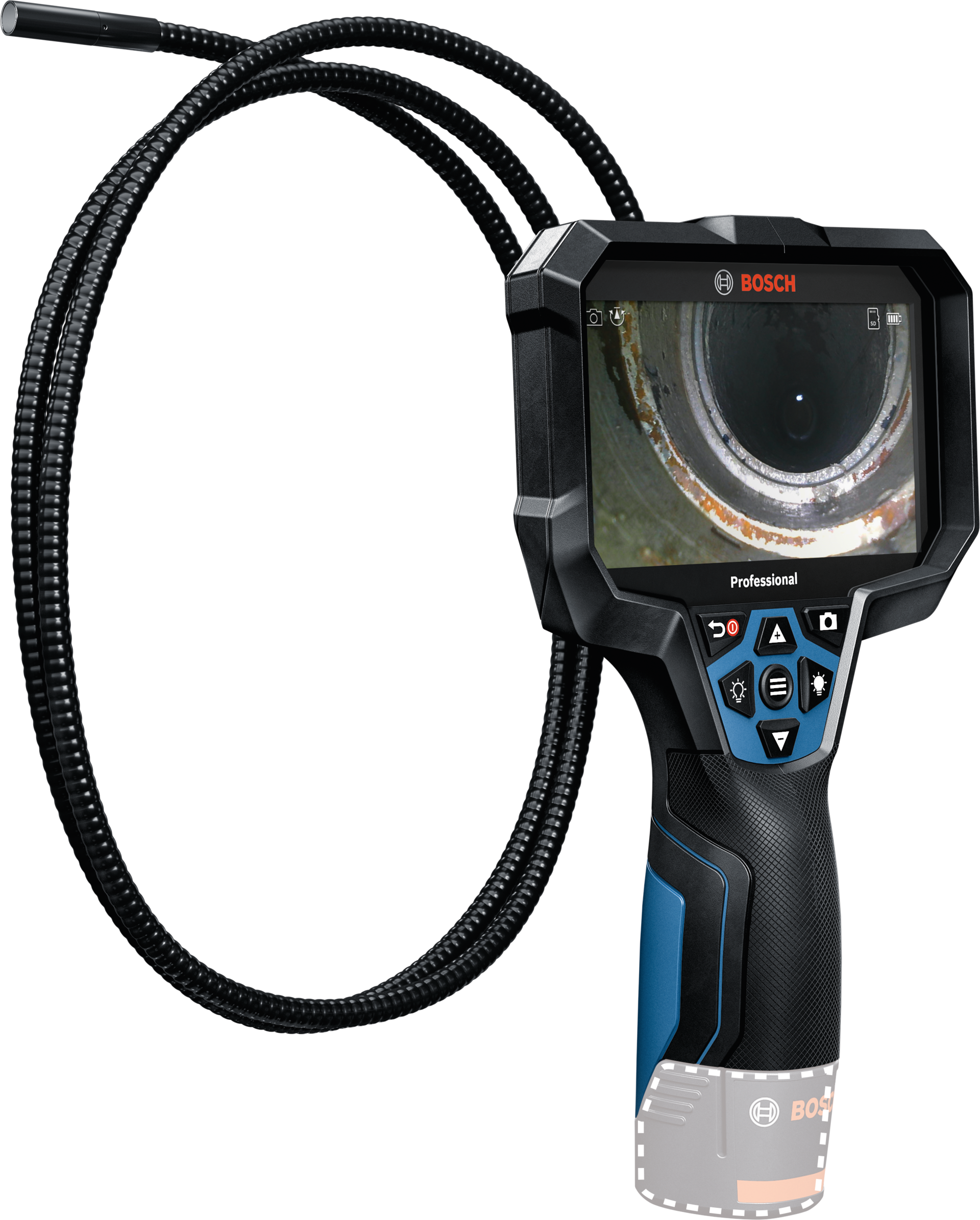 Videoskop solo GIC 12V-5-27C D8,3mm L1500mm inkl. L-Boxx