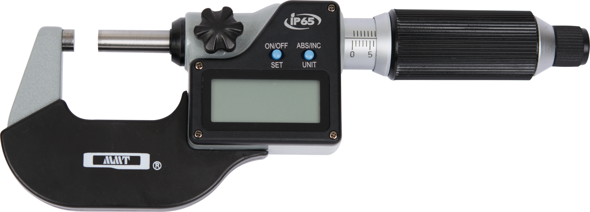 Bügelmessschraube Digital IP65 Abl. 0,001mm DIN863-1 mit 2mm Spindelsteigung MB75-100mm