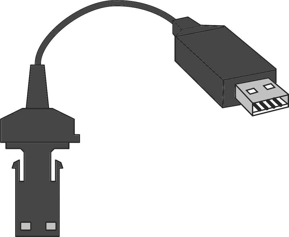Verbindungskabel 2m opto elektronisch - USB Verbindungskabel 2m opto elektronisch - USB