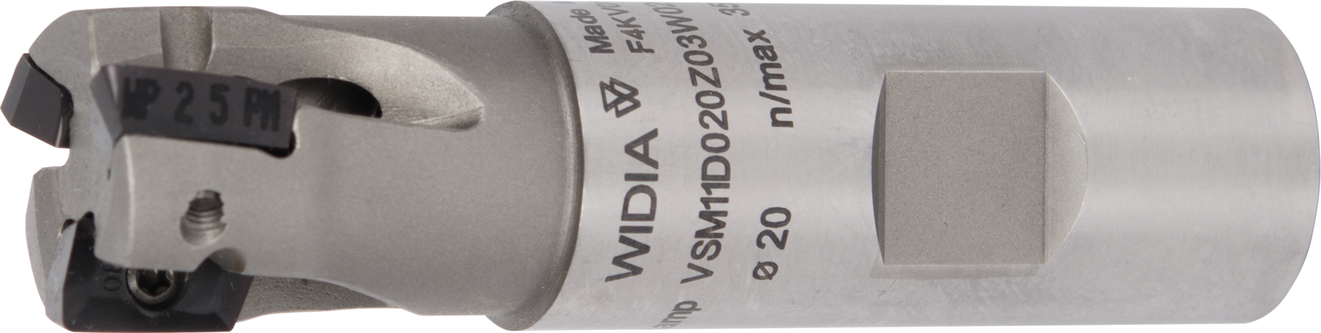 WIDIA Schaft-Eckfräser "VSM11" Zylinderschaft für WSP XD..1104